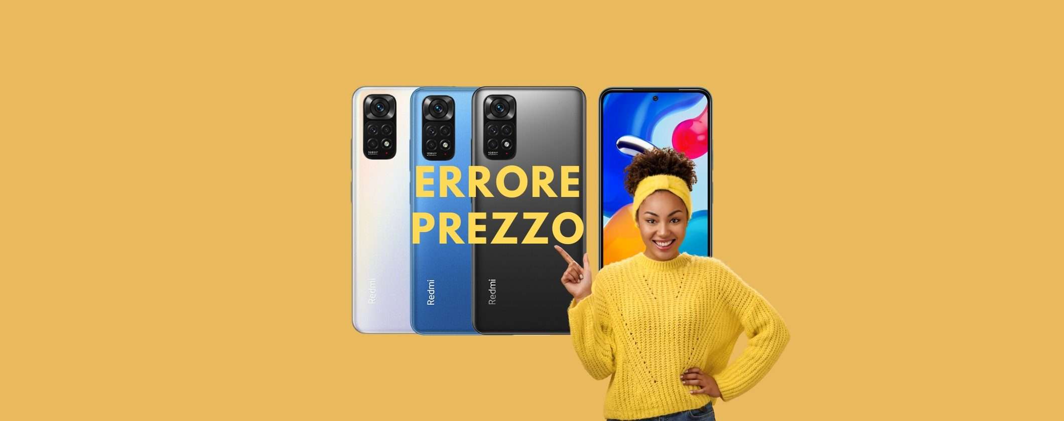 Xiaomi Redmi Note 11S: ERRORE di PREZZO su eBay Xiaomi Redmi Note 11S: ERRORE di PREZZO su eBay