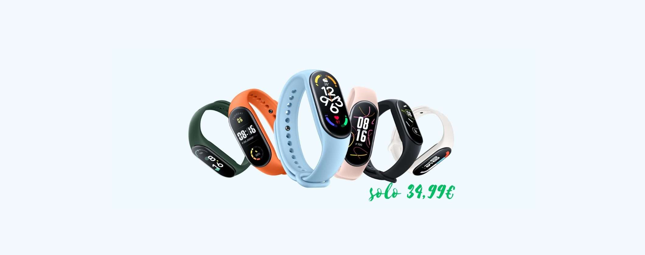 Xiaomi Smart Band 7: hai solo 24h per averla a soli 34,99€ Xiaomi Smart Band 7: hai solo 24h per averla a soli 34,99€