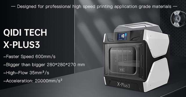 QIDI X-Plus 3, la stampante 3D di livello commerciale veloce ed economica