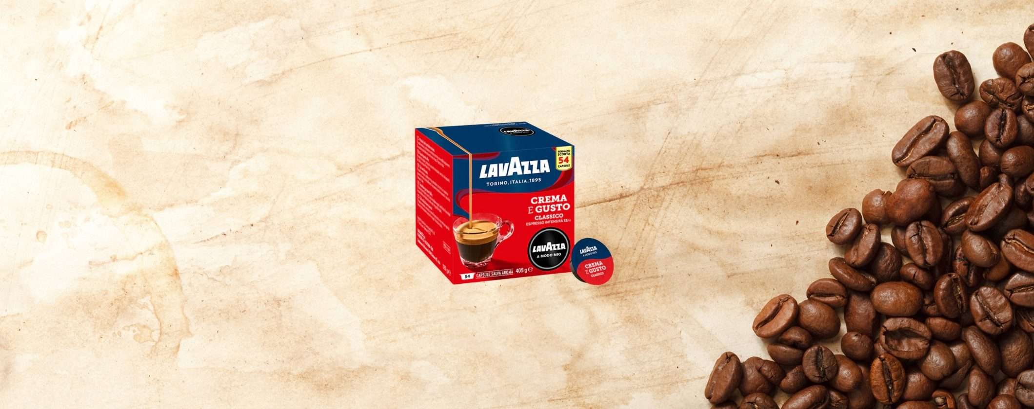 216 Capsule Caffè Lavazza A Modo Mio a soli 39,99€ 216 Capsule Caffè Lavazza A Modo Mio a soli 39,99€