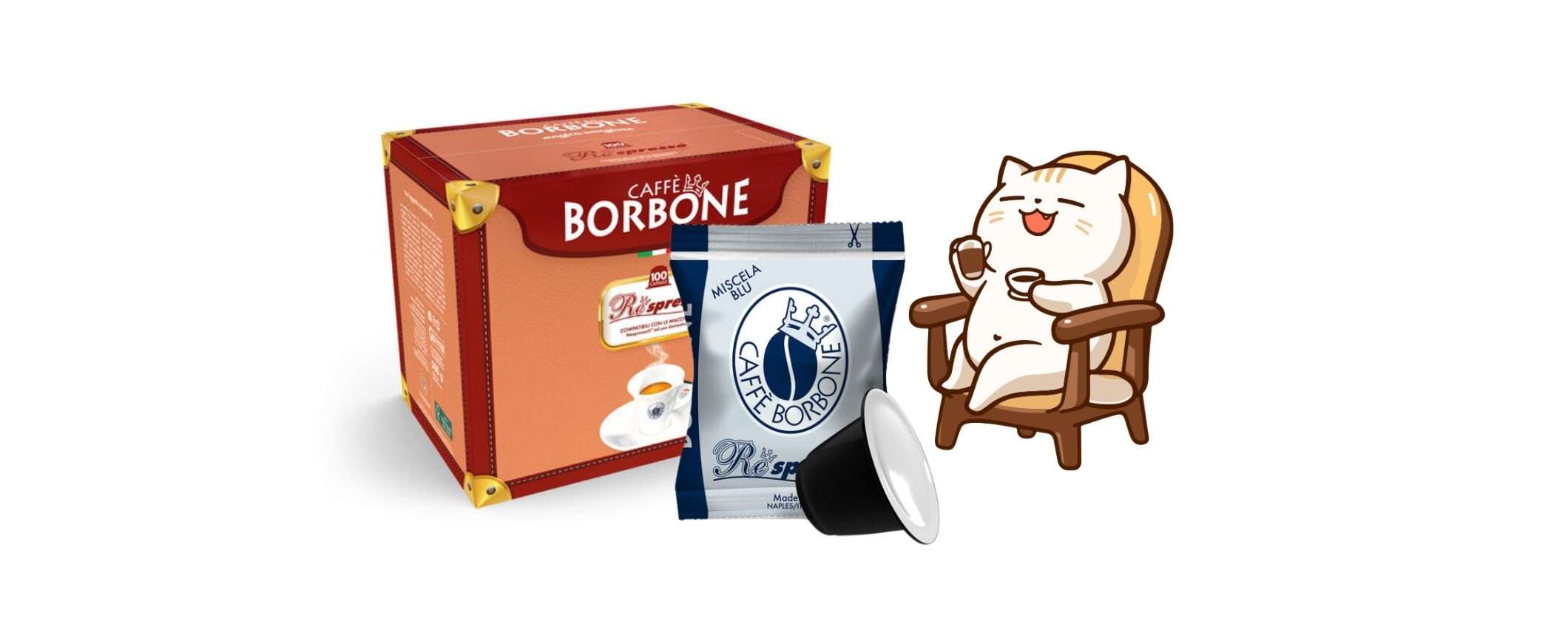 400 Capsule Nespresso Caffè Borbone per casa e ufficio a soli 66€ 400 Capsule Nespresso Caffè Borbone per casa e ufficio a soli 66€