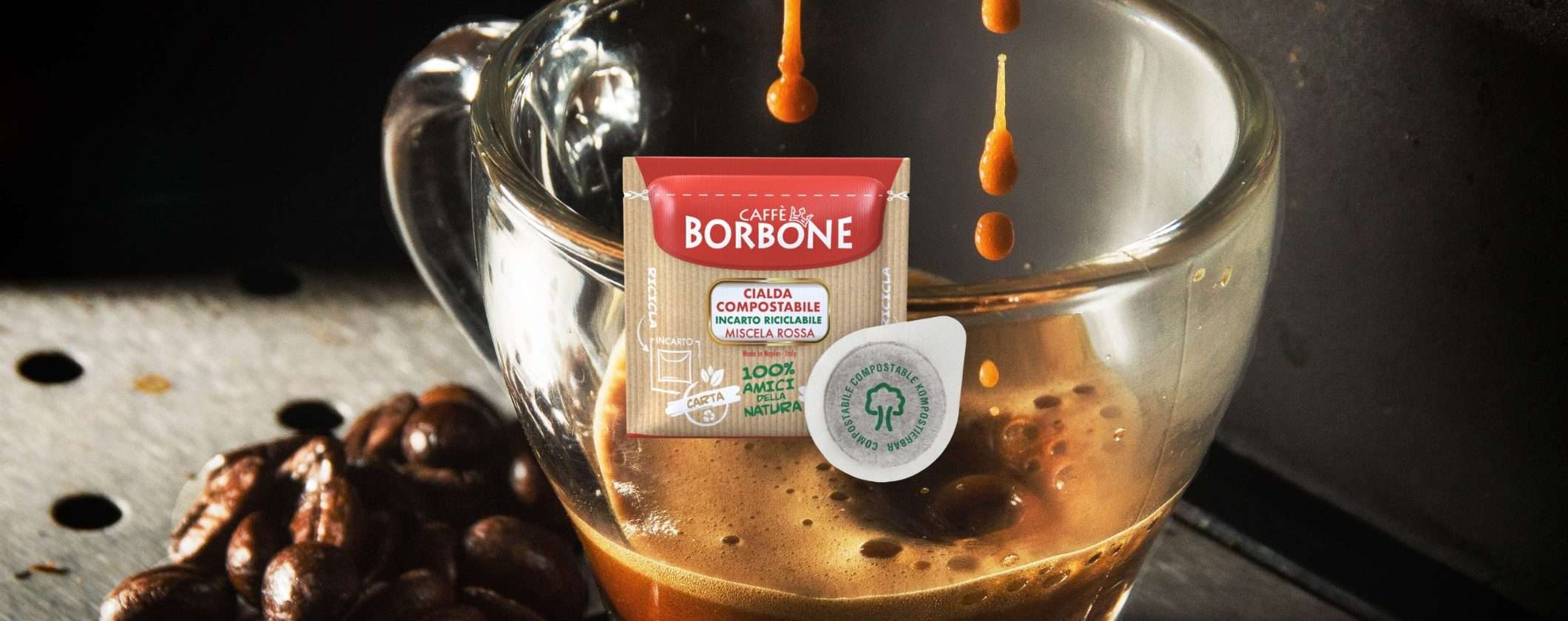 600 Cialde Caffè Borbone a 0,14€ l'una: FOLLIA PURA 600 Cialde Caffè Borbone a 0,14€ l'una: FOLLIA PURA