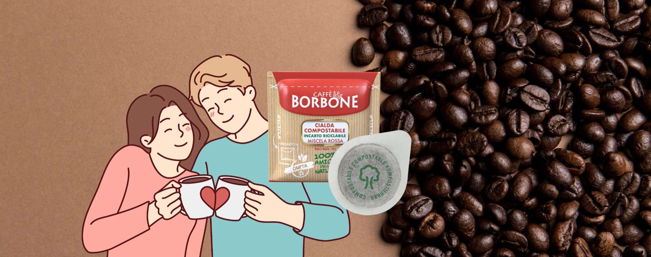 600 Cialde Caffè Borbone (quasi) in REGALO su eBay