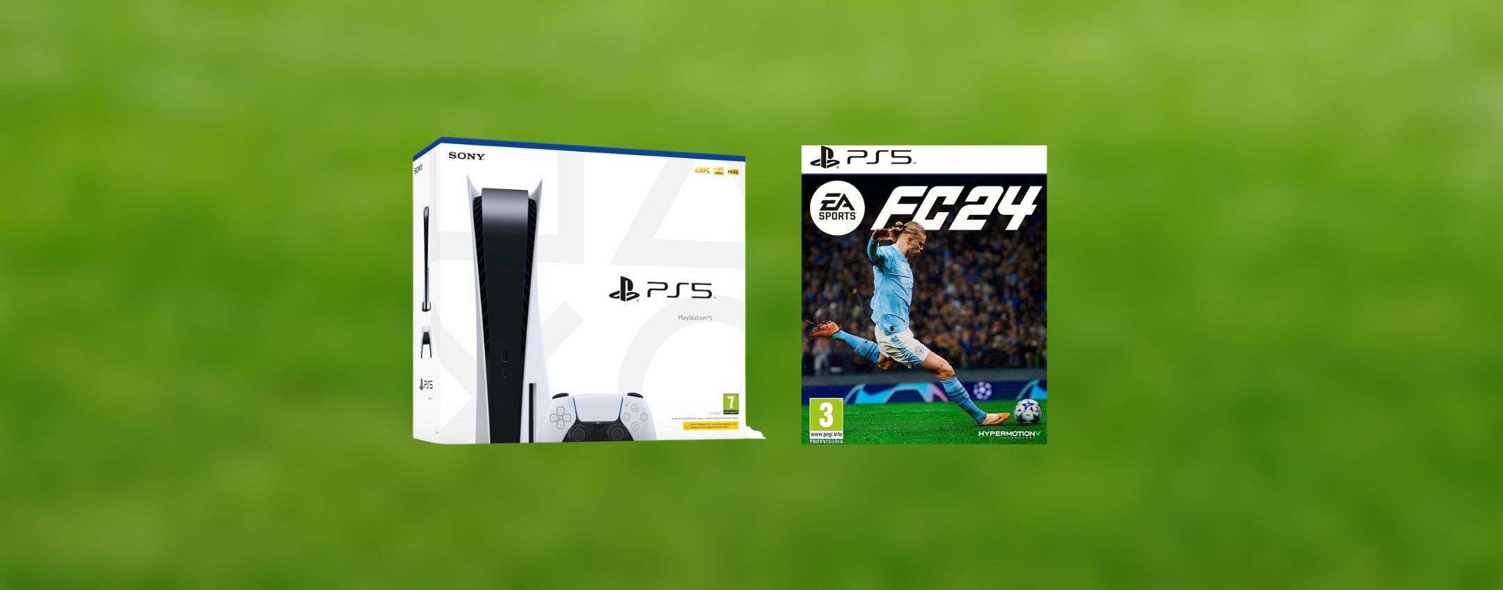 PS5 con EA Sports FC 24 praticamente GRATIS: il bundle in offerta su