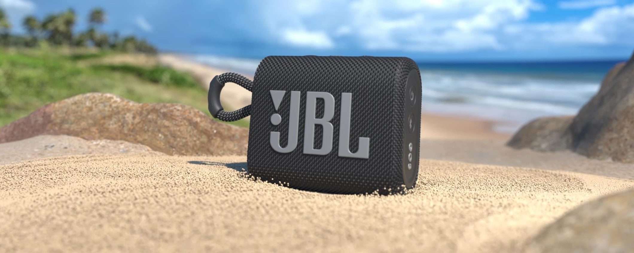 Cassa Bluetooth JBL: 5 ore di musica no stop anche al mare (33€) Cassa Bluetooth JBL: 5 ore di musica no stop anche al mare (33€)