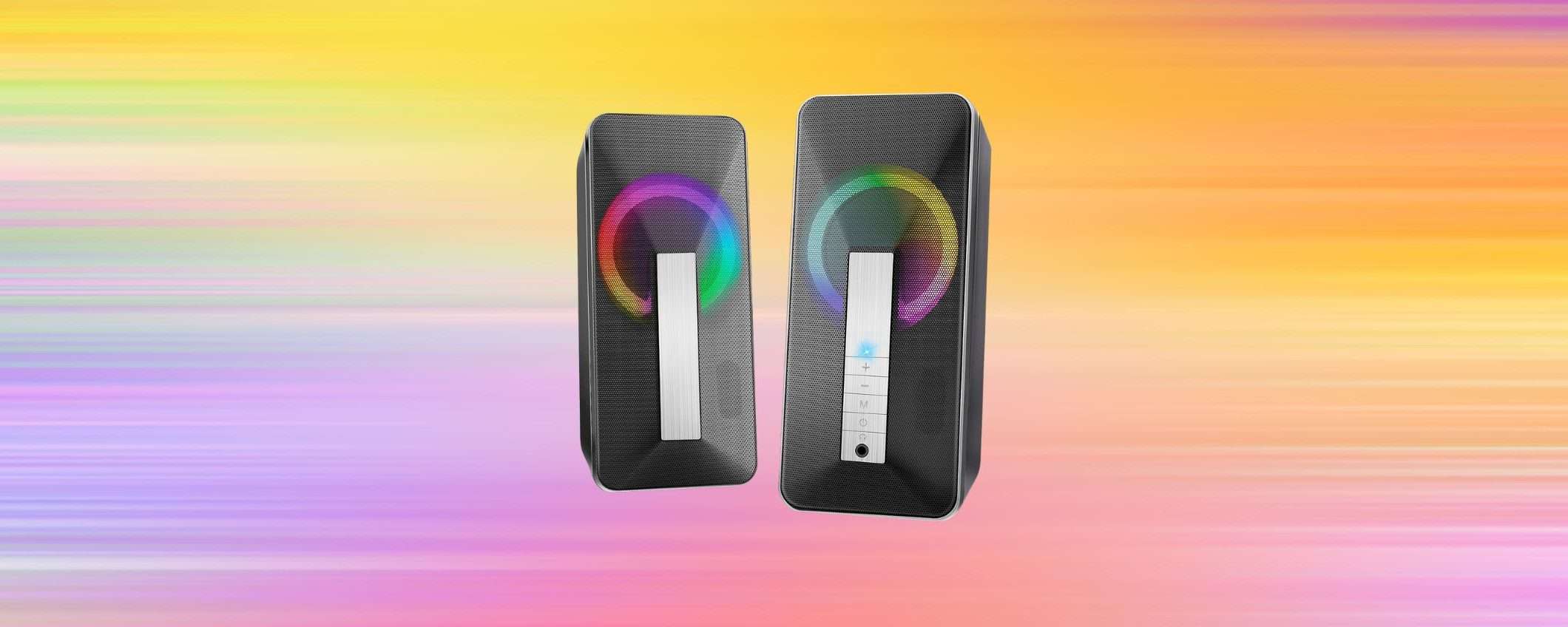 Casse bluetooth per PC a PREZZO STRACCIATO su Amazon (-41%) Casse bluetooth per PC a PREZZO STRACCIATO su Amazon (-41%)