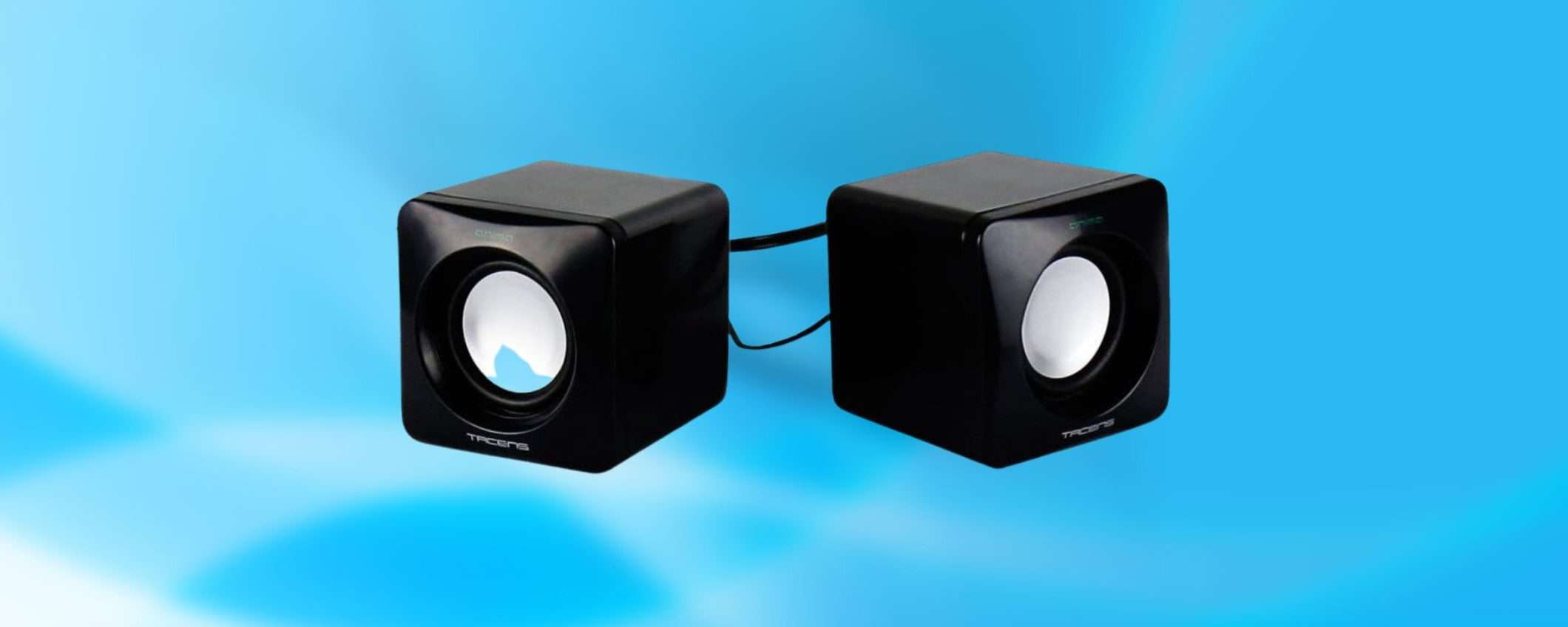Piccole casse per PC 8W in offerta Amazon a 6,99€ Piccole casse per PC 8W in offerta Amazon a 6,99€