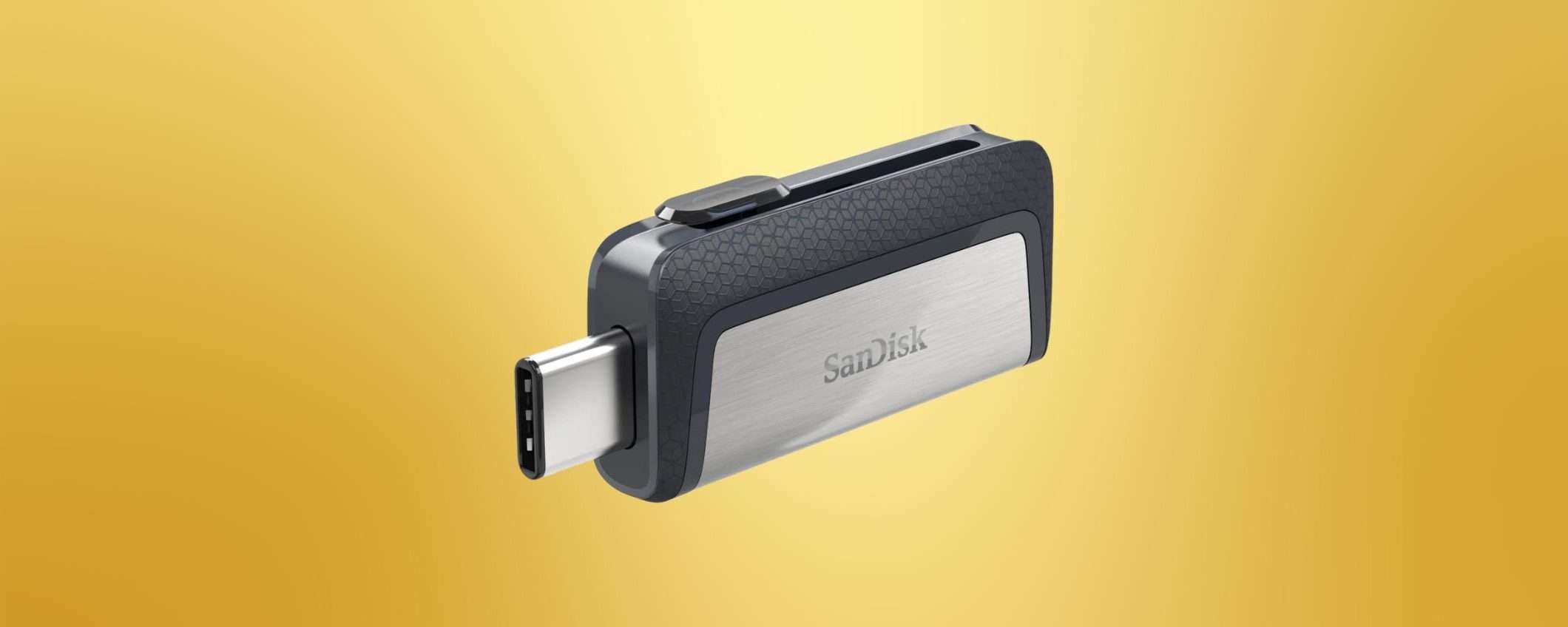 Chiavetta USB 128GB per smartphone: una genialata a 17 euro Chiavetta USB 128GB per smartphone: una genialata a 17 euro