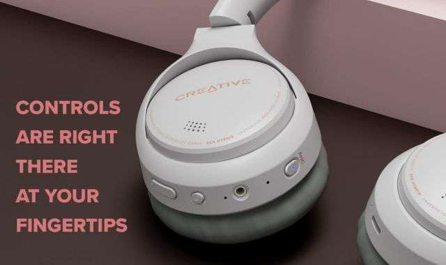 Controlli Cuffie Creative Zen Hybrid