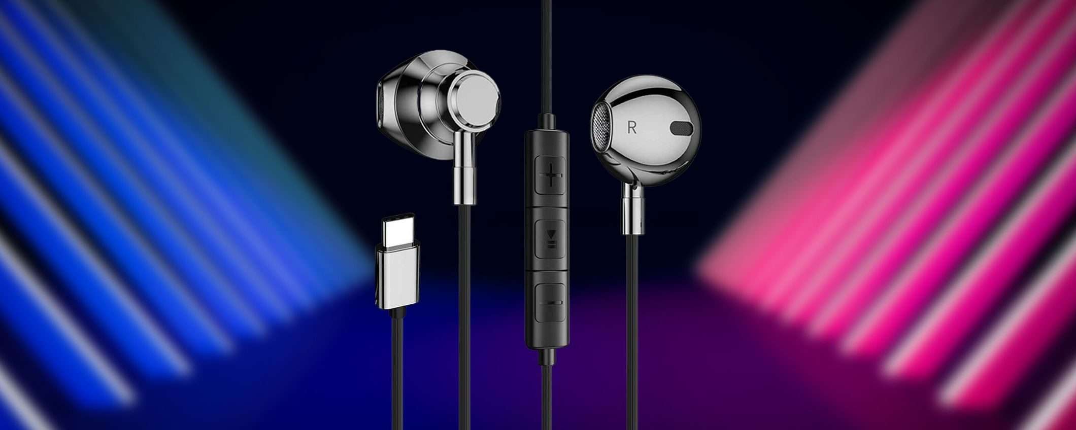 Cuffiette USB-C in SVENDITA Amazon: solo 9,99 euro Cuffiette USB-C in SVENDITA Amazon: solo 9,99 euro
