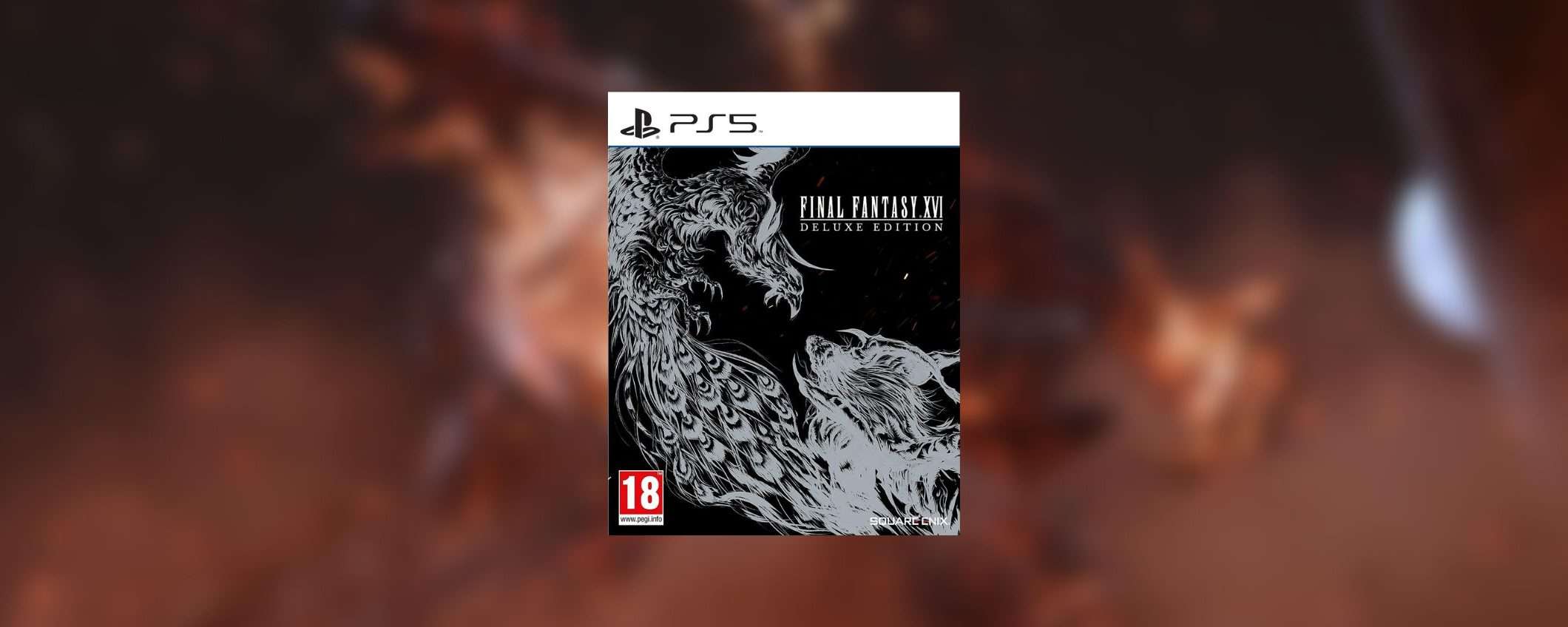 Final Fantasy 16: la Deluxe Edition al MINIMO STORICO su Amazon (-18%)