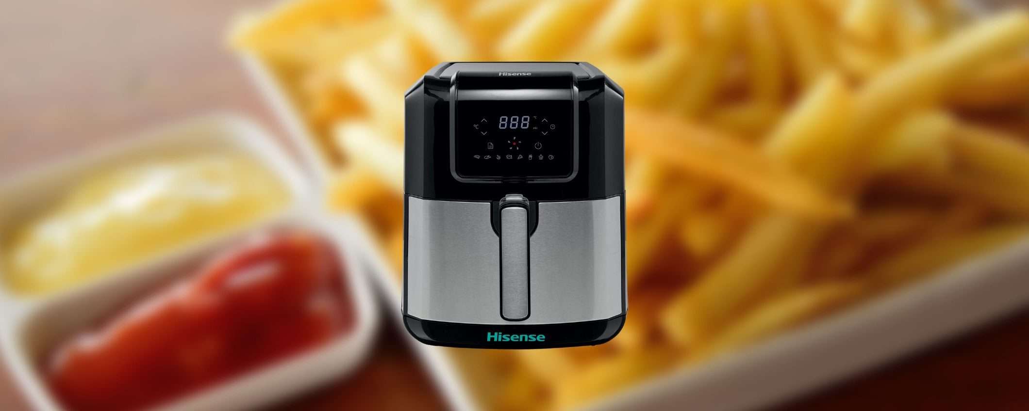 Friggitrice ad aria Hisense: SUPER SCONTO Amazon con questo coupon Friggitrice ad aria Hisense: SUPER SCONTO Amazon con questo coupon