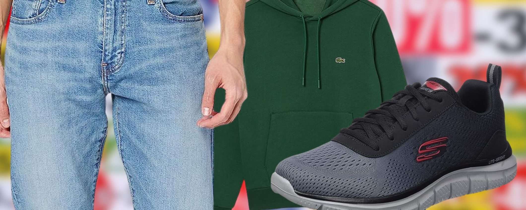 Lacoste, Skechers e Levi's: lo SVUOTA MAGAZZINO è su Amazon (fino a -53%) Lacoste, Skechers e Levi's: lo SVUOTA MAGAZZINO è su Amazon (fino a -53%)