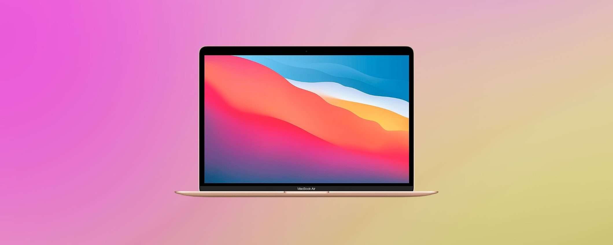 MacBook Air con M1 in OFFERTA a 899€ su Amazon