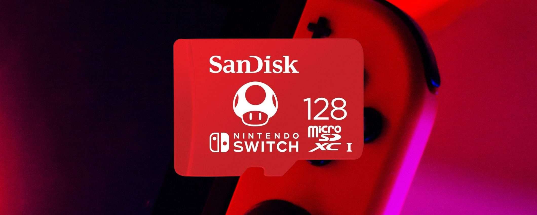 MicroSD per Nintendo Switch 128GB in SCONTO Amazon (-20%) MicroSD per Nintendo Switch 128GB in SCONTO Amazon (-20%)