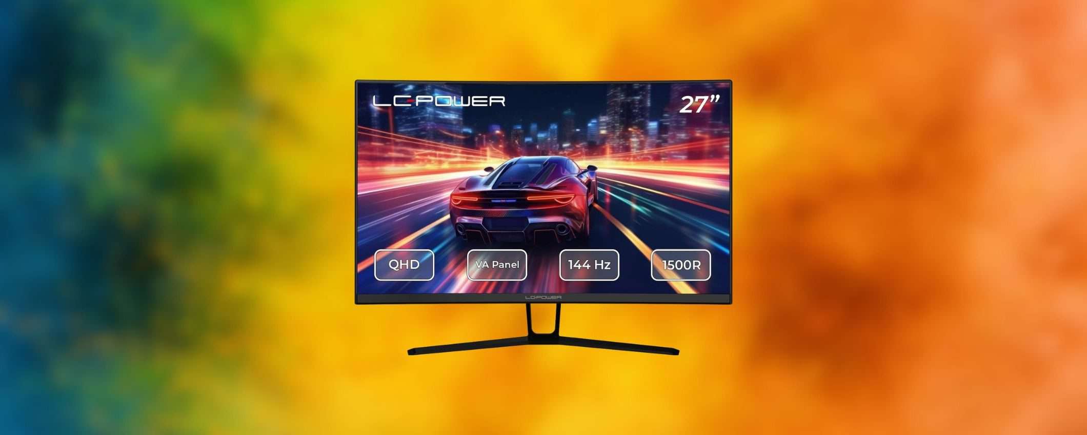 Monitor da gaming curvo 27 Monitor da gaming curvo 27