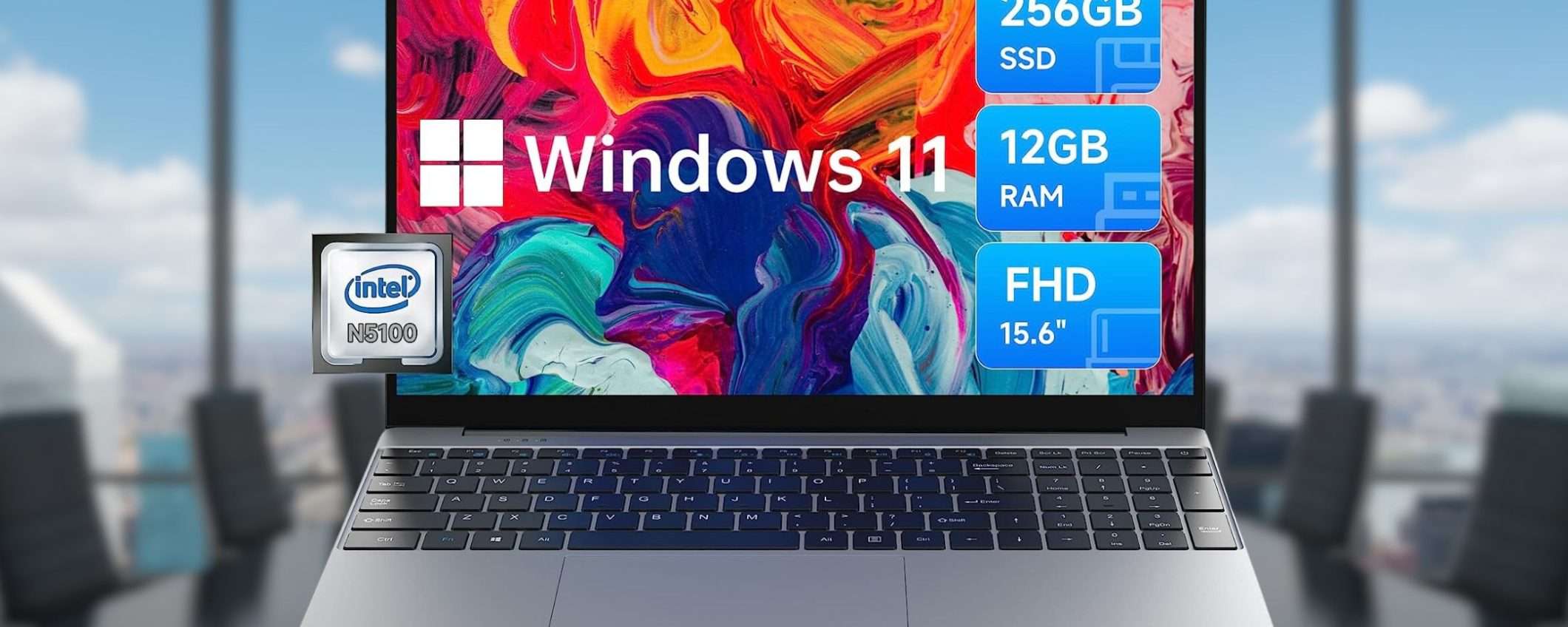 Un MOSTRO di PC portatile a 288€: RAM 12GB, SSD 256GB e Windows 11 Un MOSTRO di PC portatile a 288€: RAM 12GB, SSD 256GB e Windows 11