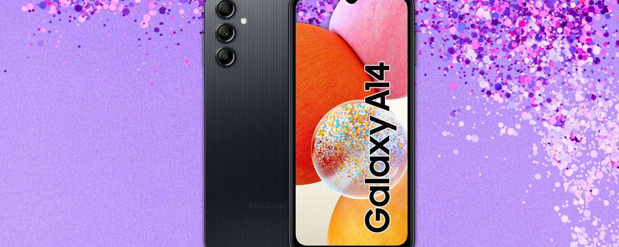 Samsung Galaxy A14 5G: a 149€ è impossibile trovare di meglio!