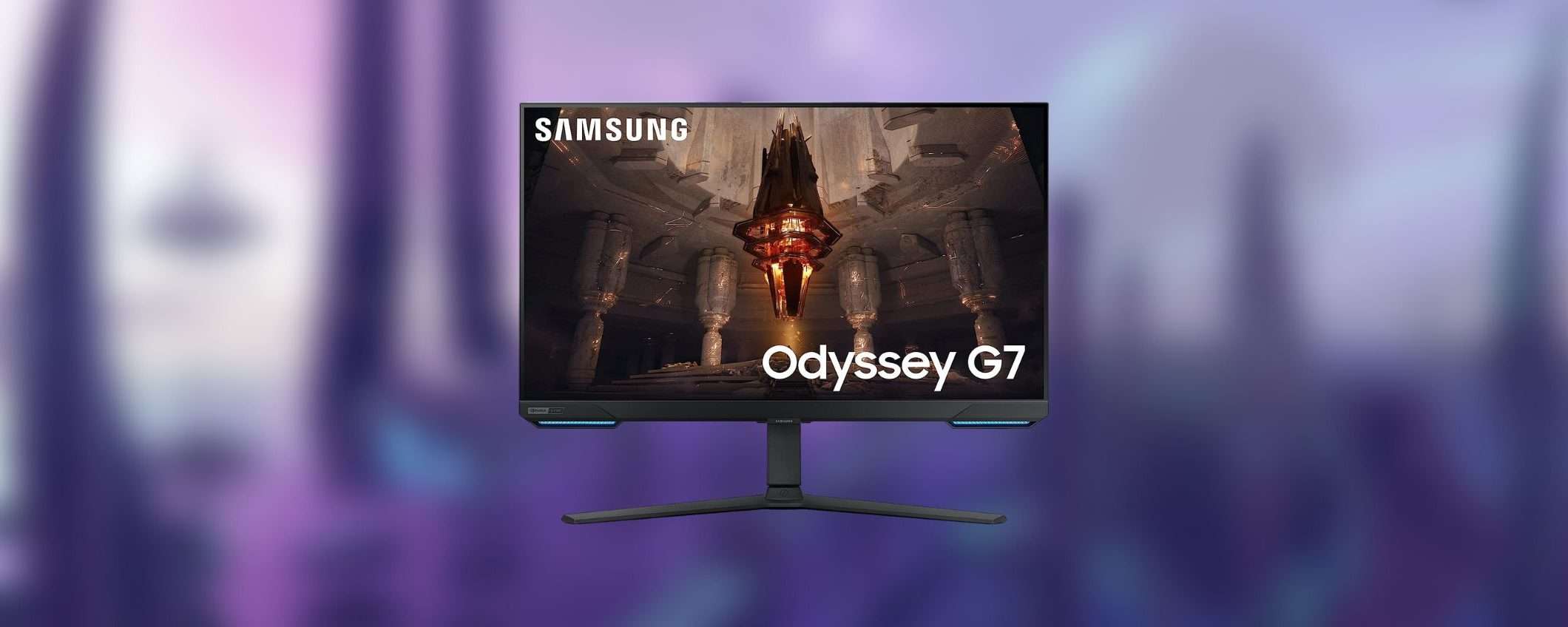 Samsung Odyssey G7 in offerta su Amazon: il monitor da gaming per chi vuole il massimo