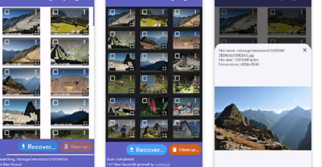 Come ripristinare le foto con DiskDigger