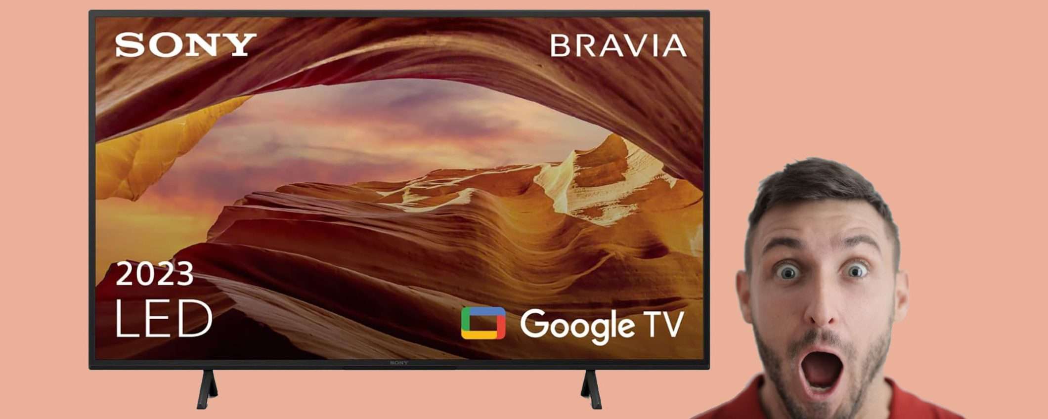 TV 4K Sony Bravia in offerta a 469€ (-33%): HDMI 2.1 e Google TV TV 4K Sony Bravia in offerta a 469€ (-33%): HDMI 2.1 e Google TV