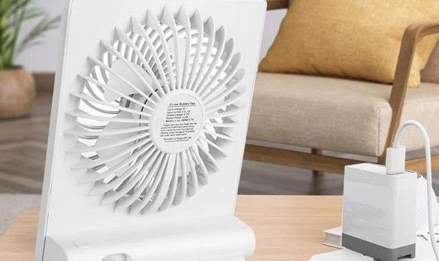 Ventilatore da tavolo USB