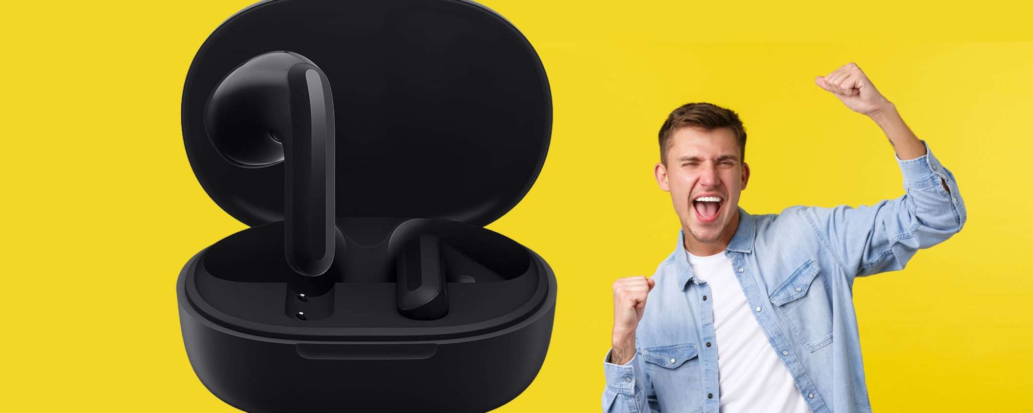 Xiaomi Redmi Buds 4 Lite in super sconto del 47%: FOLLIA (18€) Xiaomi Redmi Buds 4 Lite in super sconto del 47%: FOLLIA (18€)