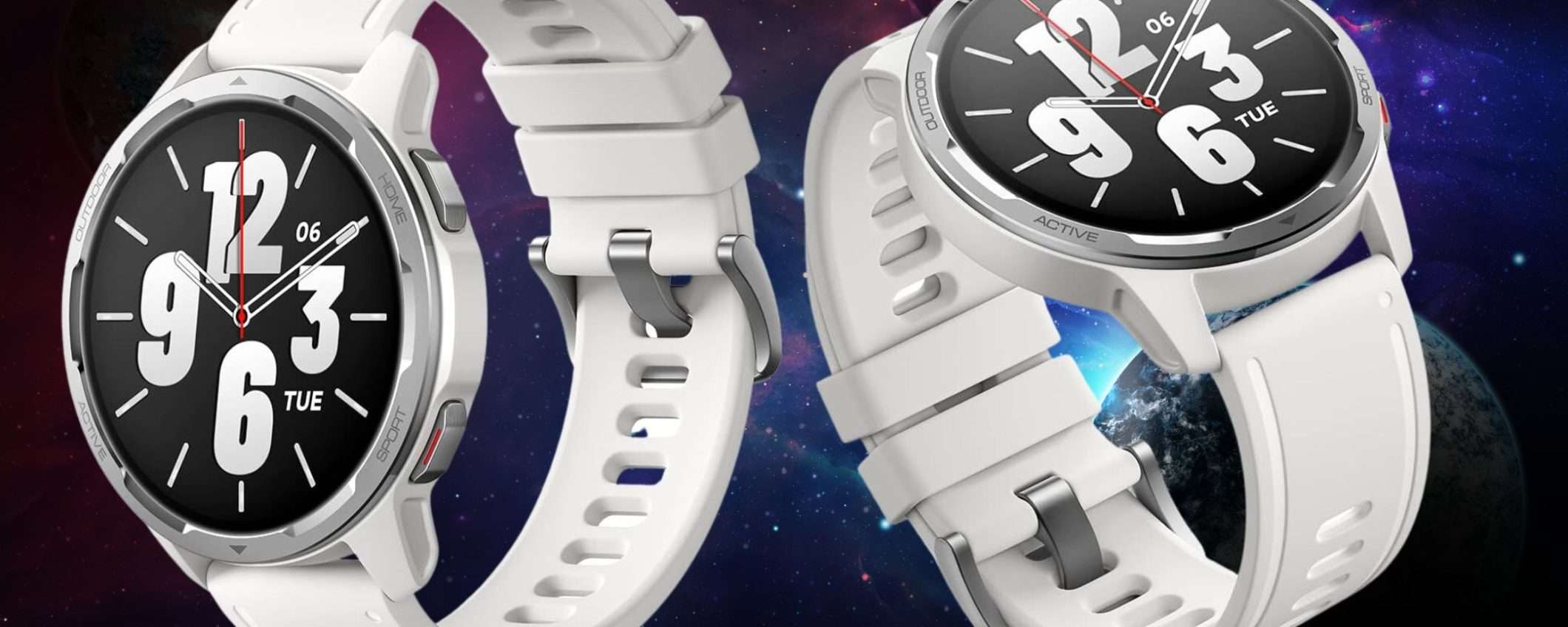Sconto 60% per Xiaomi Watch S1 Active: GPS, telefonate, batteria 12 giorni Sconto 60% per Xiaomi Watch S1 Active: GPS, telefonate, batteria 12 giorni