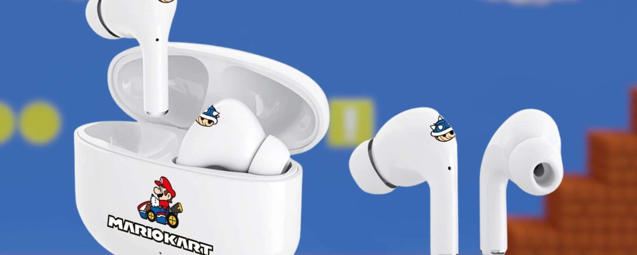 Auricolari di Mario Kart a 11€ su Amazon: bellissimi e IMPERDIBILI Auricolari di Mario Kart a 11€ su Amazon: bellissimi e IMPERDIBILI