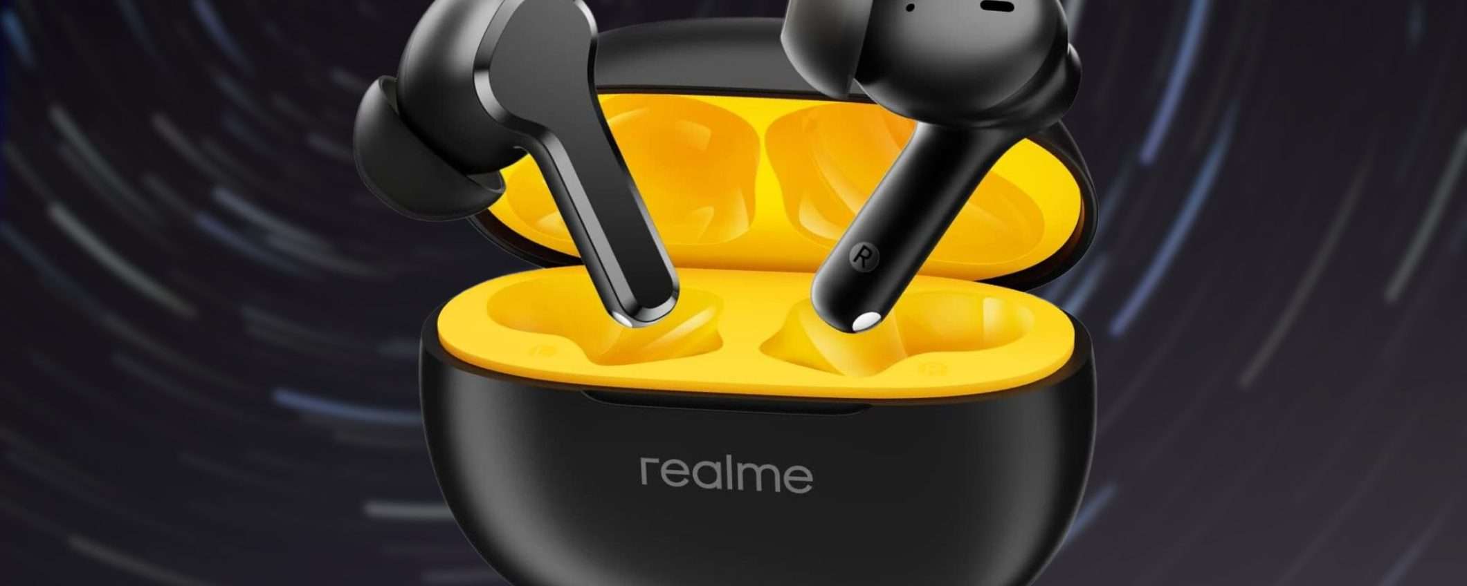 Realme: spettacolari auricolari Bluetooth a prezzo BOMBA su Amazon (23€) Realme: spettacolari auricolari Bluetooth a prezzo BOMBA su Amazon (23€)