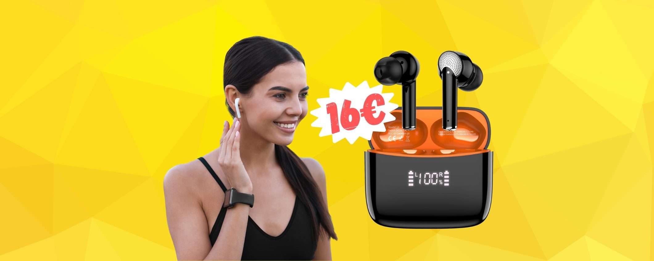 Auricolari Bluetooth SPETTACOLARI a costo IRRISORIO (16€) Auricolari Bluetooth SPETTACOLARI a costo IRRISORIO (16€)