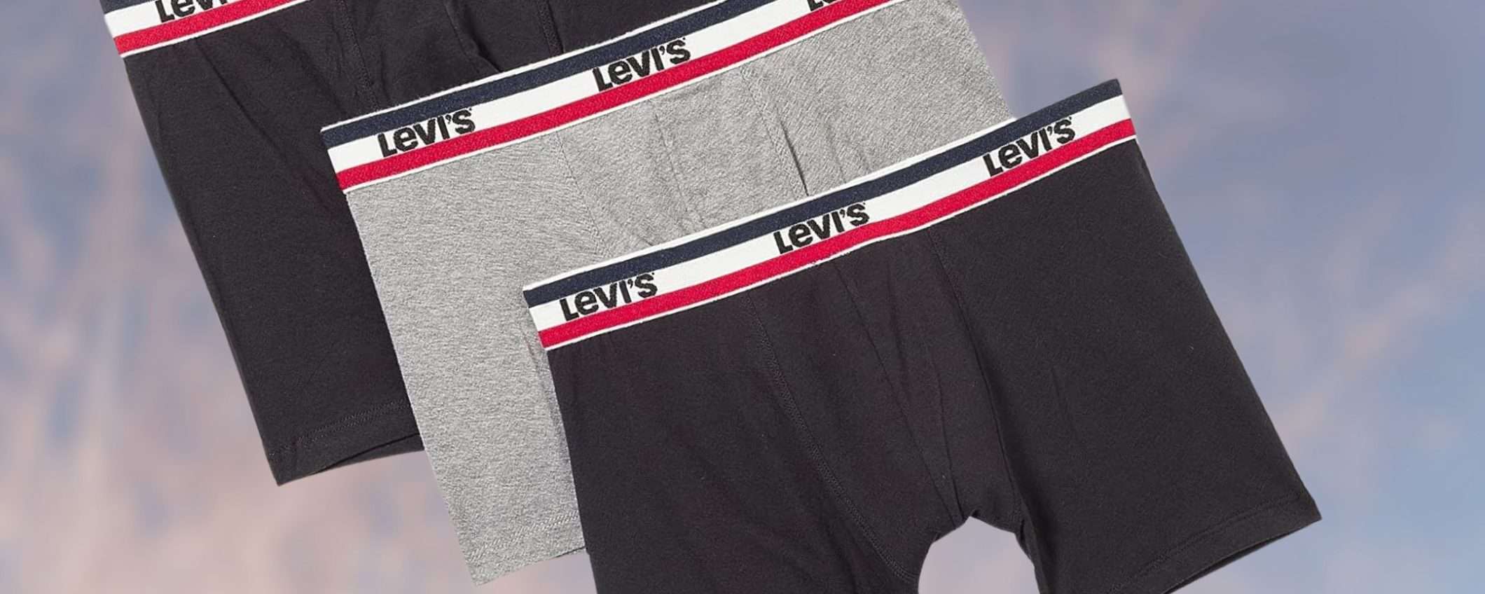 Boxer Levi's: sconto 52% e prezzo RIDICOLO per il pacco da 3 pezzi (19€) Boxer Levi's: sconto 52% e prezzo RIDICOLO per il pacco da 3 pezzi (19€)