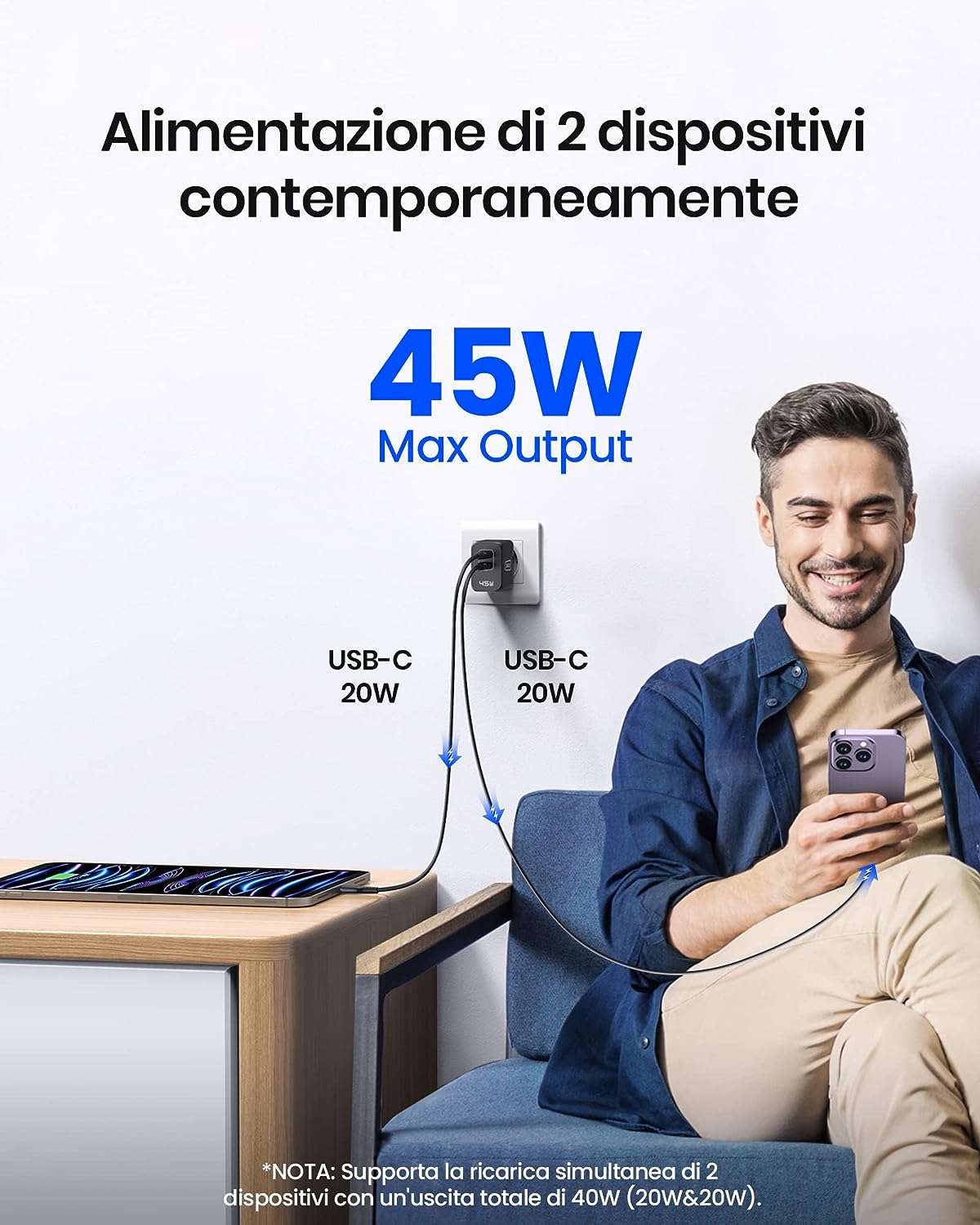 caricatore-45-w-2-uscite-potente-economico-10e-2-dispositivi