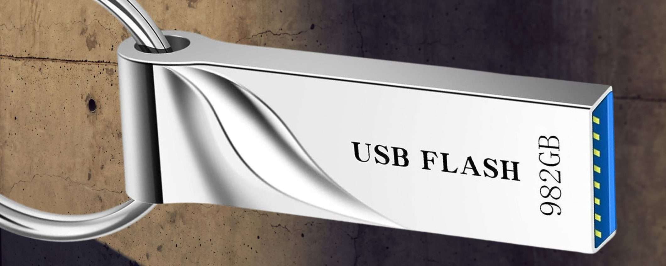 Chiavetta USB da 982GB a 15€: prezzo BOMBA, possibile errore Chiavetta USB da 982GB a 15€: prezzo BOMBA, possibile errore
