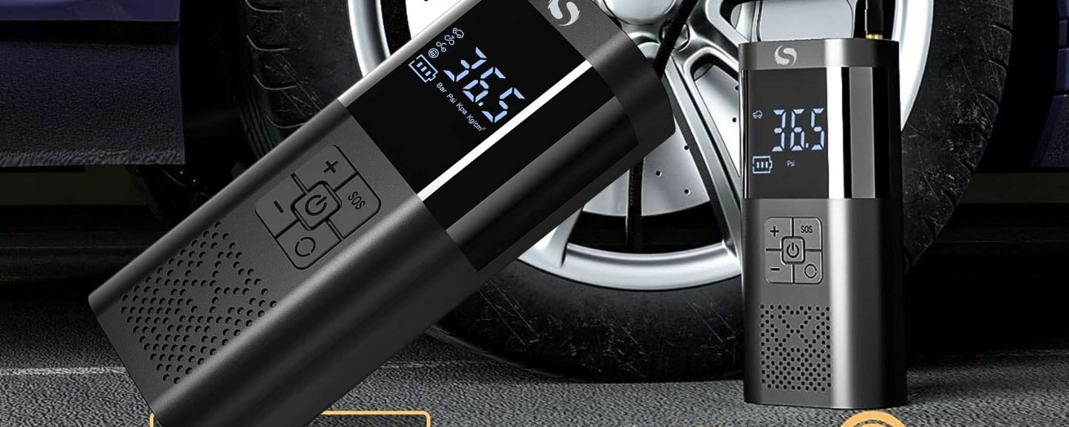 Compressore portatile digitale PAZZESCO a metà prezzo su Amazon (24€) Compressore portatile digitale PAZZESCO a metà prezzo su Amazon (24€)