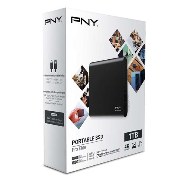confezione pny ssd portatile