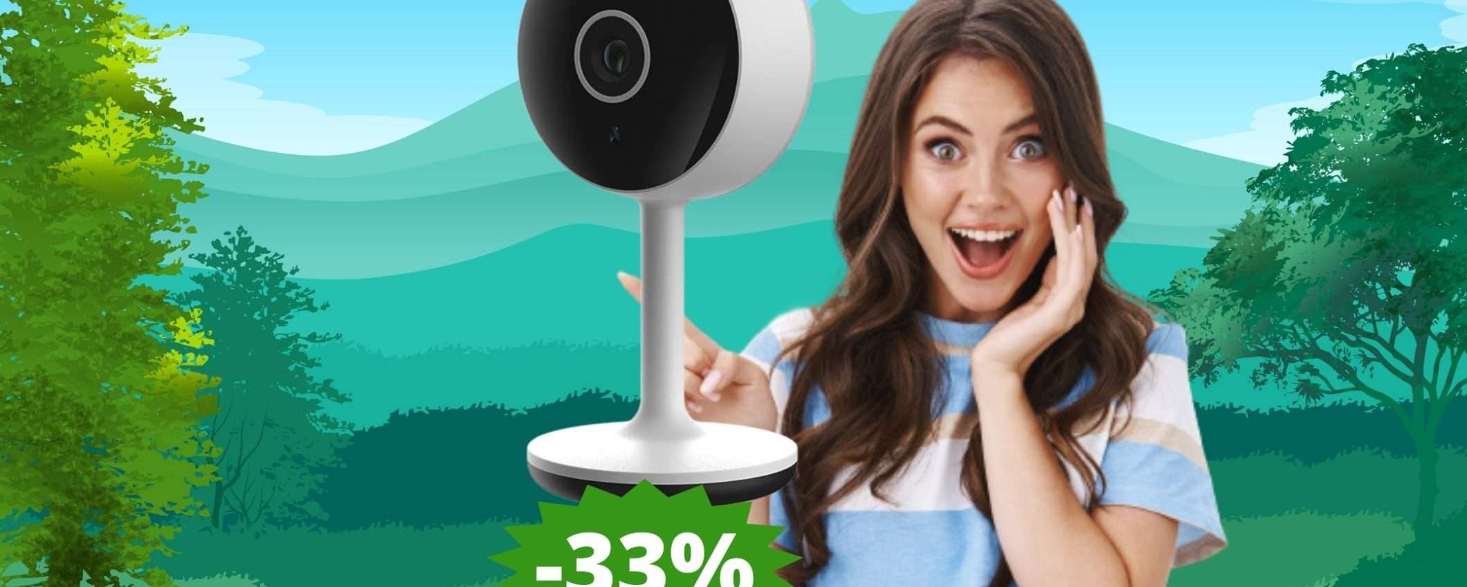 Telecamera Dom-e Beghelli: MEGA sconto del 33% su Amazon