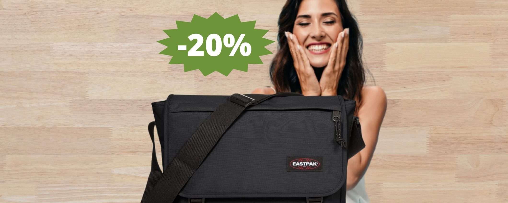 Borsa a tracolla EASTPAK: la compagna perfetta, oggi in SUPER sconto Borsa a tracolla EASTPAK: la compagna perfetta, oggi in SUPER sconto