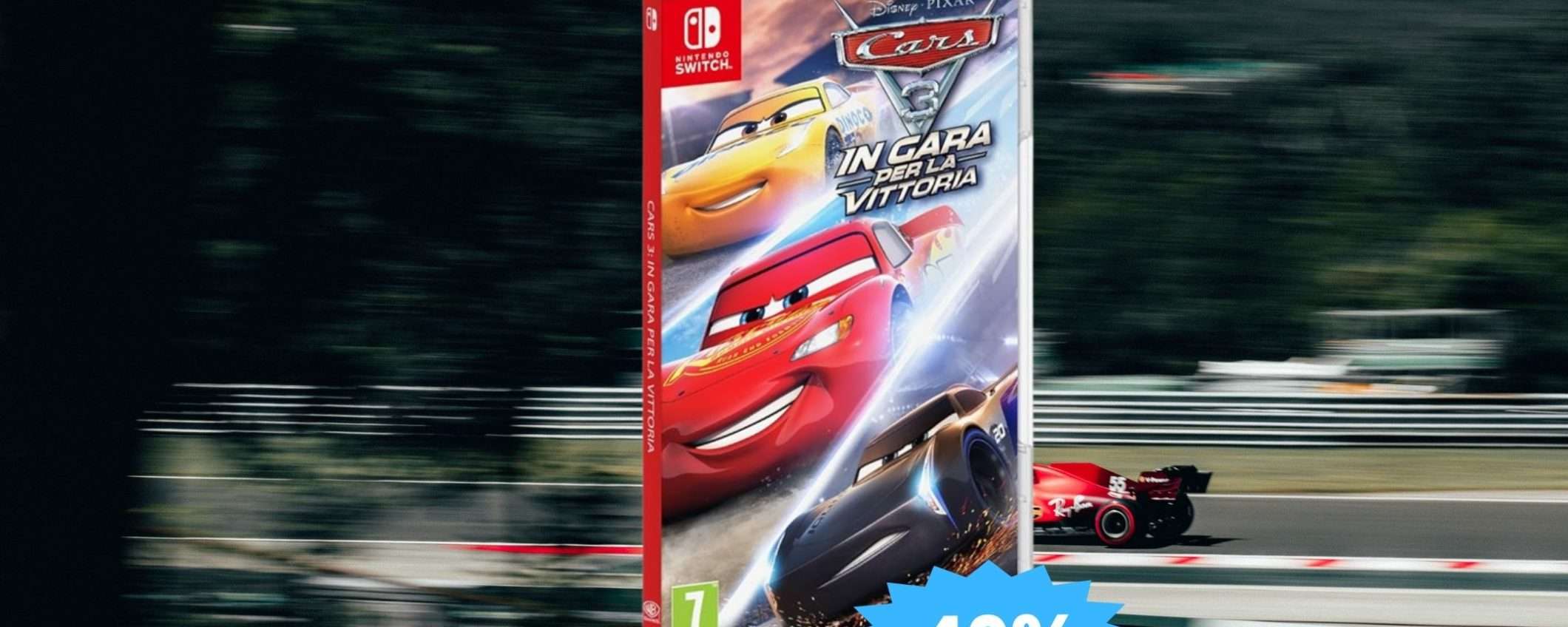 Cars 3 per Nintendo Switch: pura adrenalina in MEGA sconto Cars 3 per Nintendo Switch: pura adrenalina in MEGA sconto