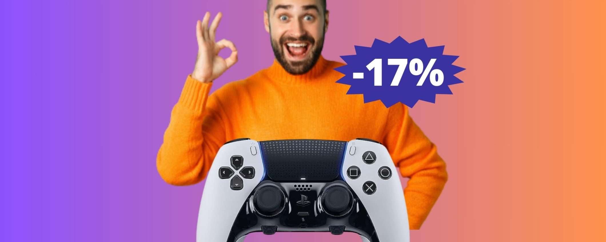 Controller DualSense Edge per PS5: SUPER sconto del 17% Controller DualSense Edge per PS5: SUPER sconto del 17%