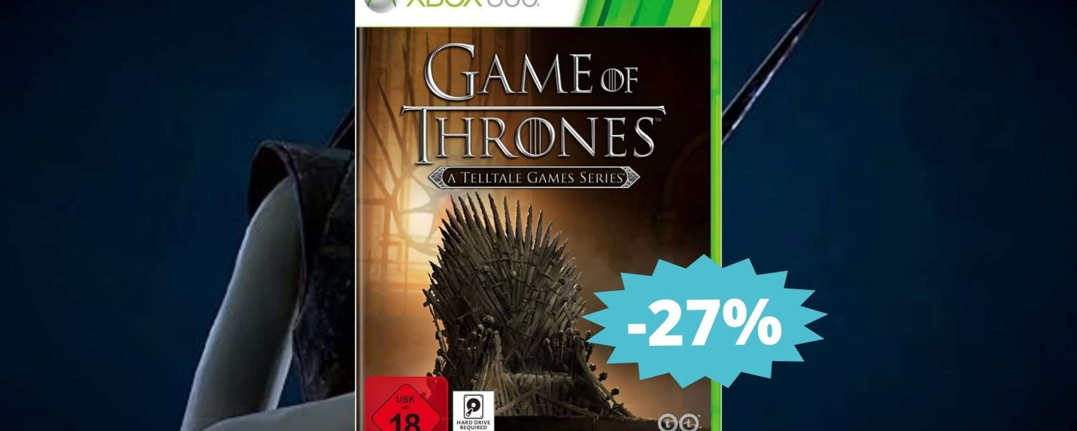 Il Trono di Spade per Xbox 360: MEGA sconto del 27% su Amazon Il Trono di Spade per Xbox 360: MEGA sconto del 27% su Amazon