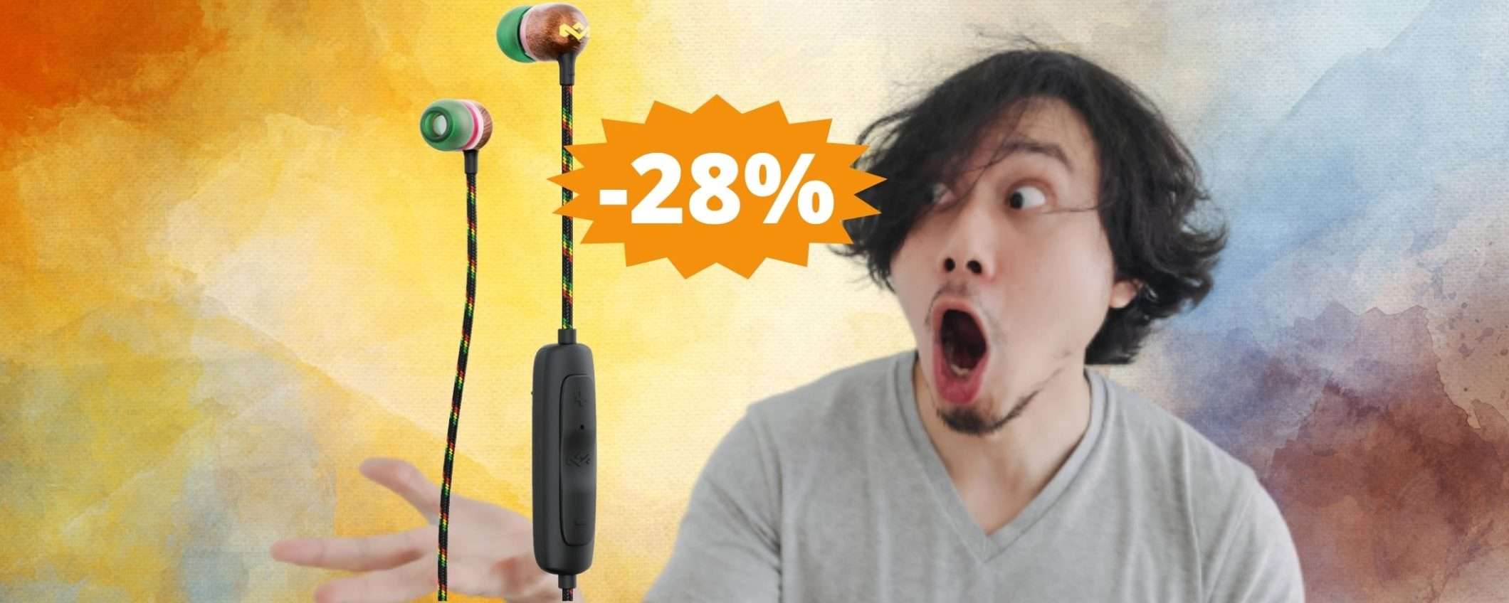 Cuffie cablate House of Marley: alta qualità in SUPER sconto Cuffie cablate House of Marley: alta qualità in SUPER sconto