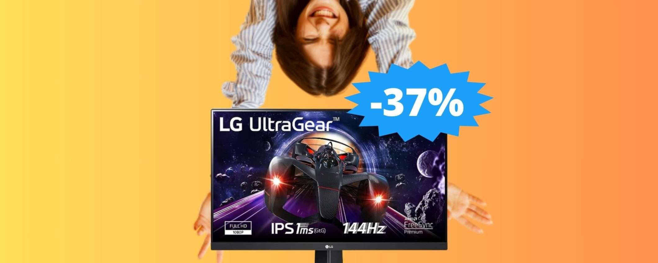 LG UltraGear Gaming Monitor: un AFFARE imperdibile (-37%) LG UltraGear Gaming Monitor: un AFFARE imperdibile (-37%)
