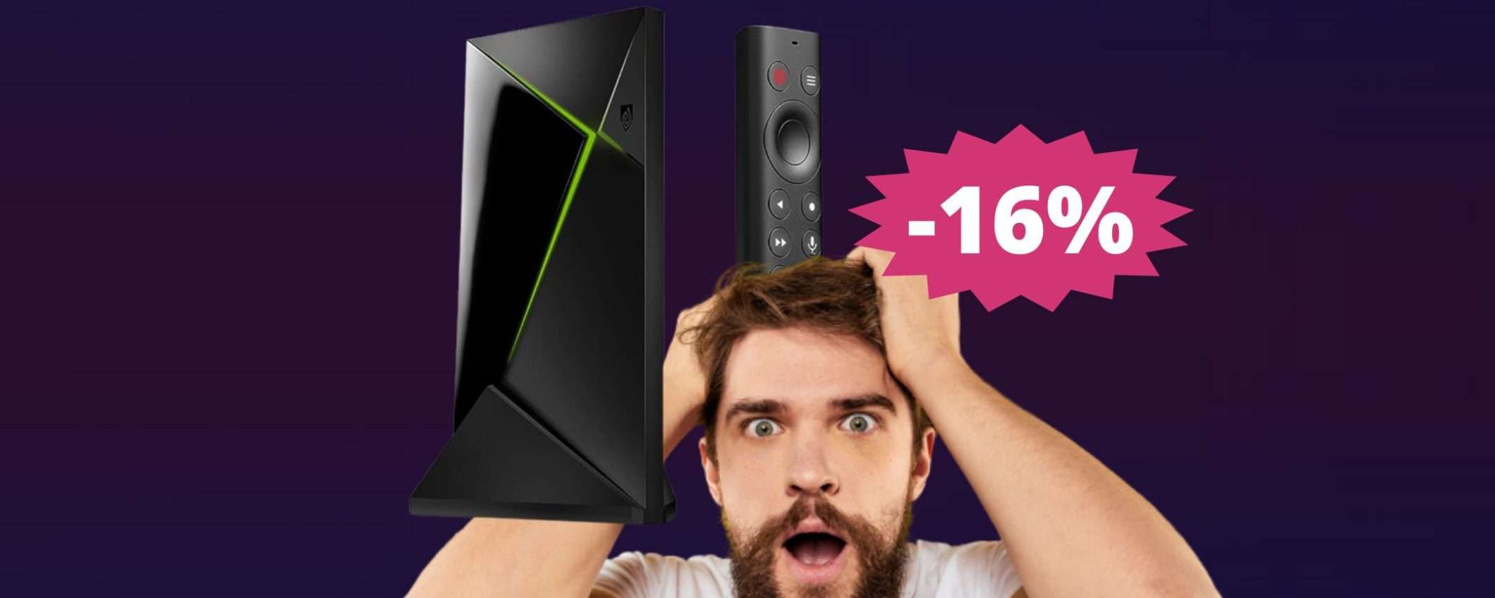 NVIDIA SHIELD Android TV: intrattenimento di alta qualità in SCONTO NVIDIA SHIELD Android TV: intrattenimento di alta qualità in SCONTO