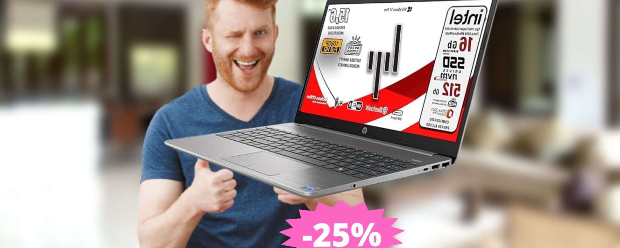 Notebook HP 250 G9: SUPER sconto del 25% su Amazon Notebook HP 250 G9: SUPER sconto del 25% su Amazon