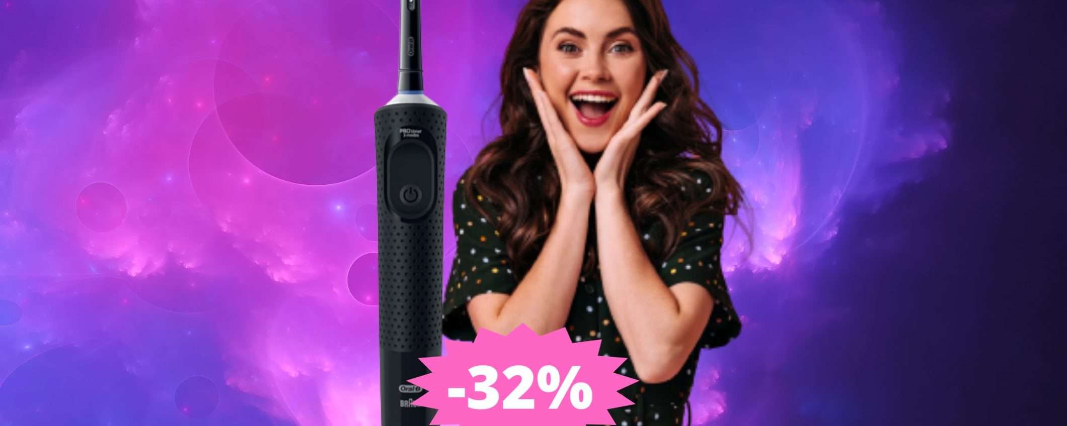 Oral-B Vitality Pro: una pulizia straordinaria ad un PREZZO speciale Oral-B Vitality Pro: una pulizia straordinaria ad un PREZZO speciale