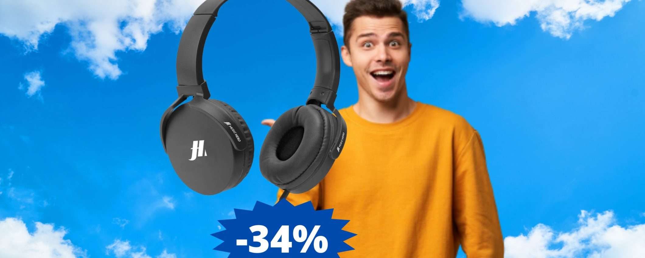 SBS cuffie a filo: non perdere questa OCCASIONE (-34%) SBS cuffie a filo: non perdere questa OCCASIONE (-34%)