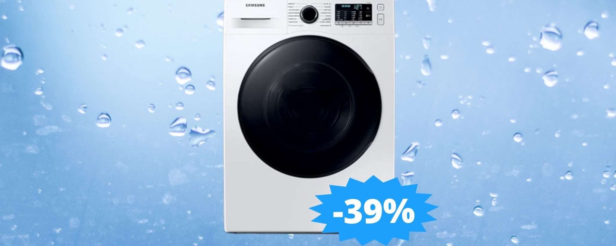 Samsung Lavasciuga Crystal Clean: MEGA sconto del 39% su Amazon Samsung Lavasciuga Crystal Clean: MEGA sconto del 39% su Amazon