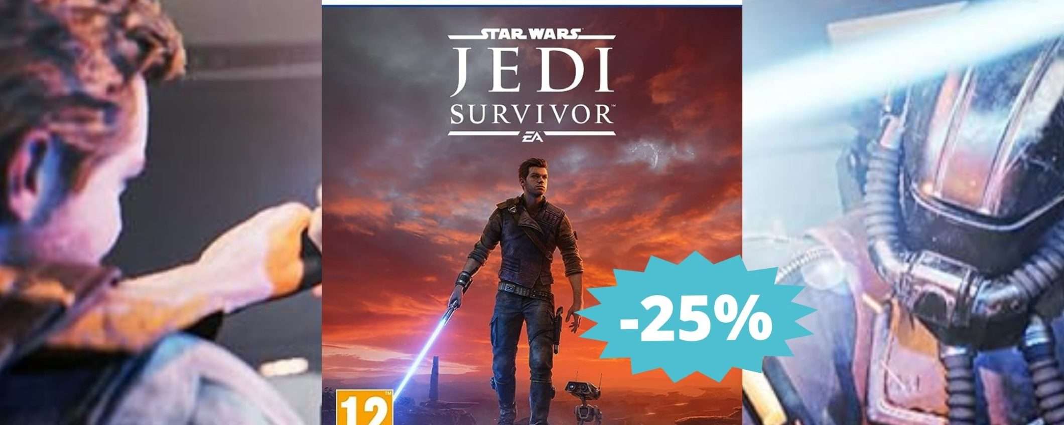 Star Wars Jedi Survivor per PS5: un'EPICA avventura in MEGA sconto Star Wars Jedi Survivor per PS5: un'EPICA avventura in MEGA sconto