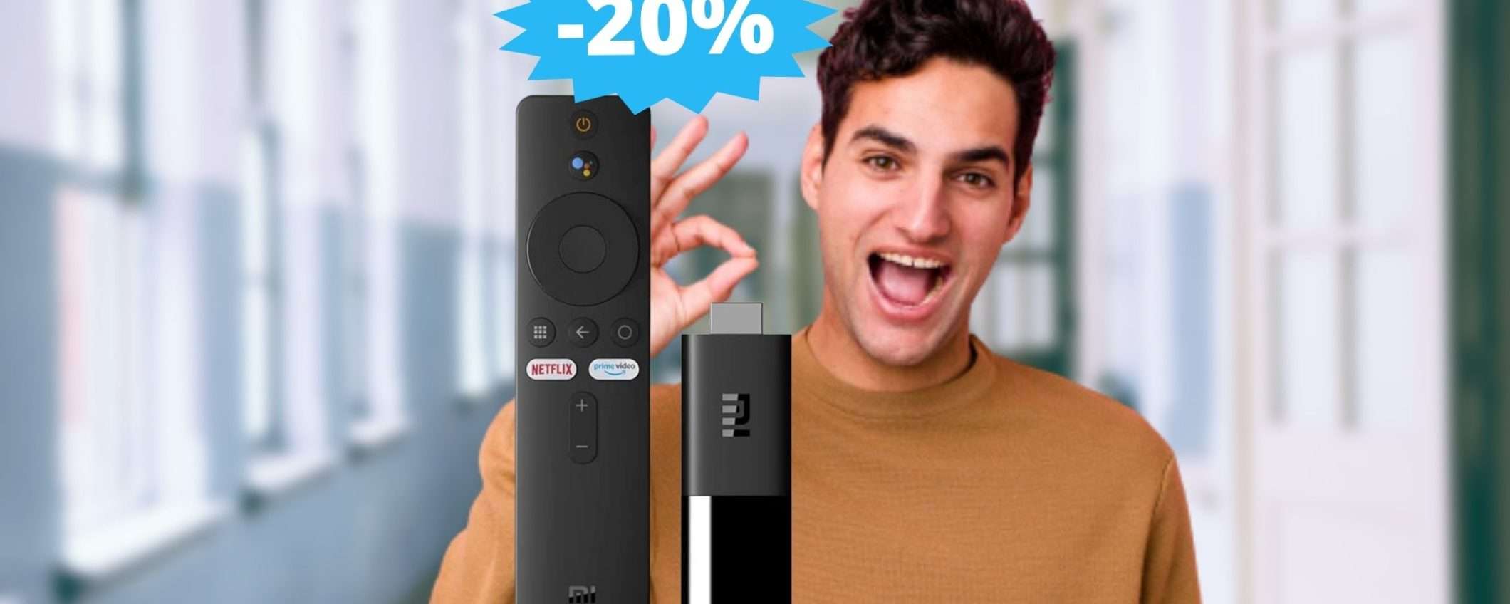 Xiaomi Mi TV Stick: l'OFFERTA che stavi aspettando (-20%) Xiaomi Mi TV Stick: l'OFFERTA che stavi aspettando (-20%)